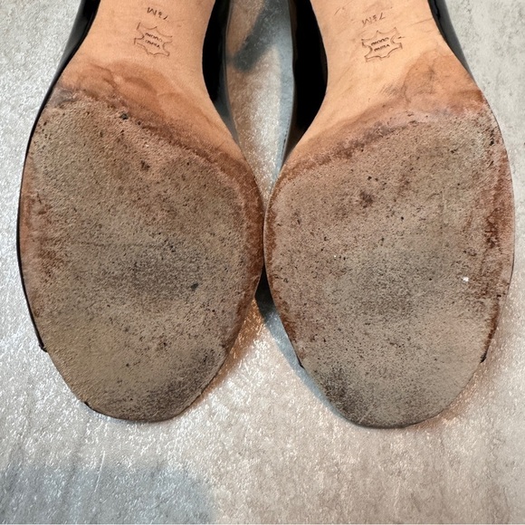 Via Spiga open toe heels black leather pump - Picture 12 of 14